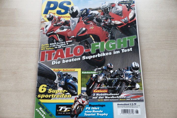 Deckblatt PS Sport Motorrad (06/2012)